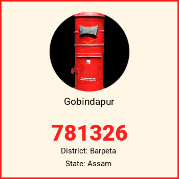 Gobindapur pin code, district Barpeta in Assam