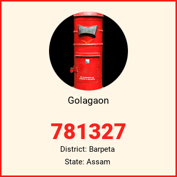Golagaon pin code, district Barpeta in Assam