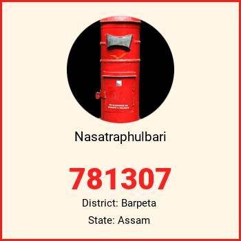 Nasatraphulbari pin code, district Barpeta in Assam