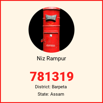 Niz Rampur pin code, district Barpeta in Assam