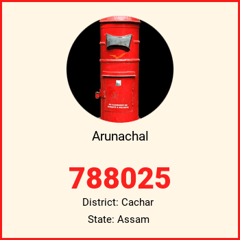 Arunachal pin code, district Cachar in Assam