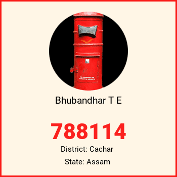 Bhubandhar T E pin code, district Cachar in Assam