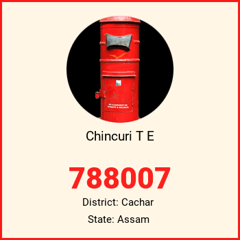 Chincuri T E pin code, district Cachar in Assam