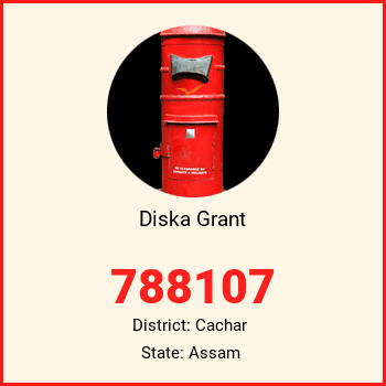 Diska Grant pin code, district Cachar in Assam