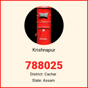 Krishnapur pin code, district Cachar in Assam