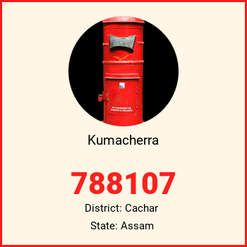 Kumacherra pin code, district Cachar in Assam