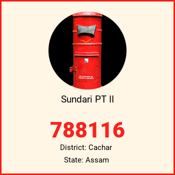 Sundari PT II pin code, district Cachar in Assam