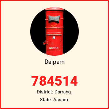 Daipam pin code, district Darrang in Assam