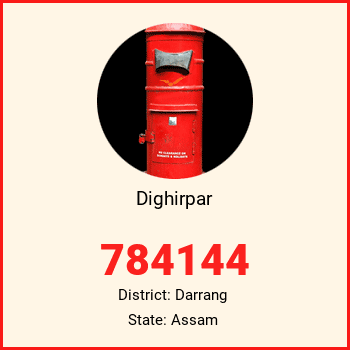 Dighirpar pin code, district Darrang in Assam