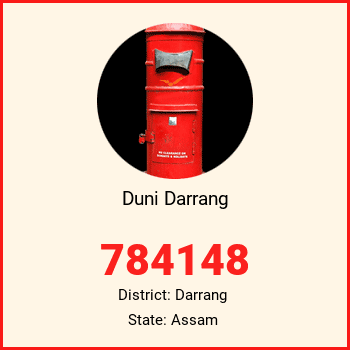 Duni Darrang pin code, district Darrang in Assam