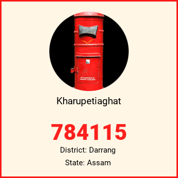 Kharupetiaghat pin code, district Darrang in Assam