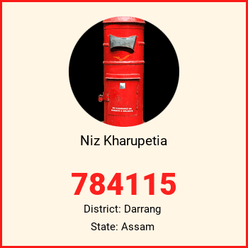 Niz Kharupetia pin code, district Darrang in Assam