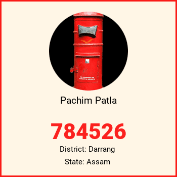 Pachim Patla pin code, district Darrang in Assam