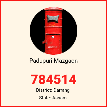 Padupuri Mazgaon pin code, district Darrang in Assam