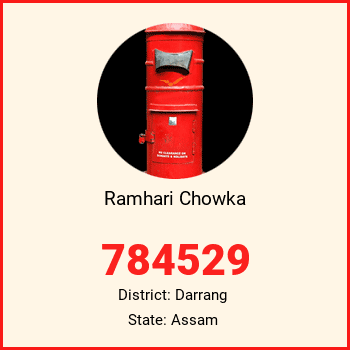 Ramhari Chowka pin code, district Darrang in Assam