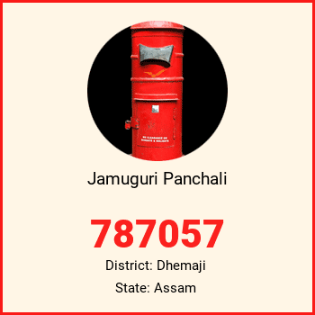 Jamuguri Panchali pin code, district Dhemaji in Assam