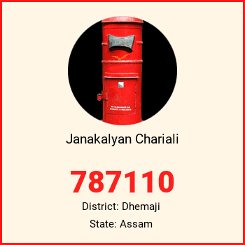 Janakalyan Chariali pin code, district Dhemaji in Assam