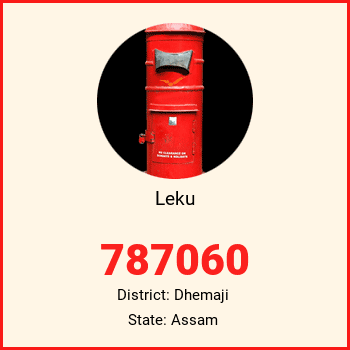 Leku pin code, district Dhemaji in Assam