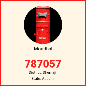 Moridhal pin code, district Dhemaji in Assam