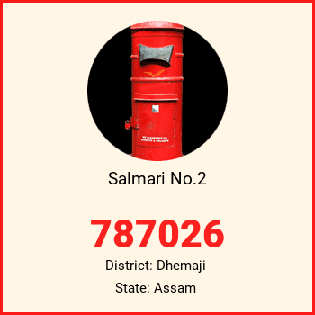 Salmari No.2 pin code, district Dhemaji in Assam