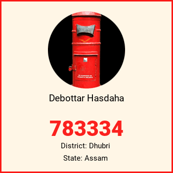 Debottar Hasdaha pin code, district Dhubri in Assam