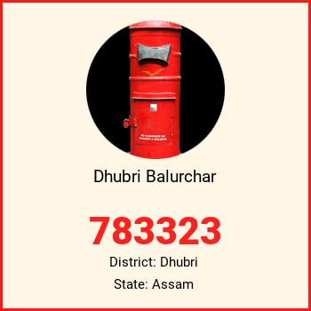Dhubri Balurchar pin code, district Dhubri in Assam