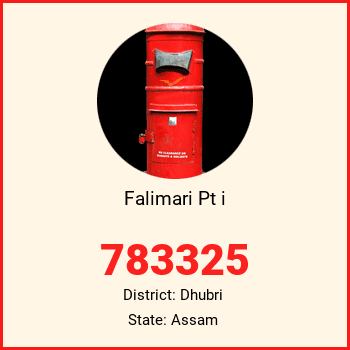Falimari Pt i pin code, district Dhubri in Assam