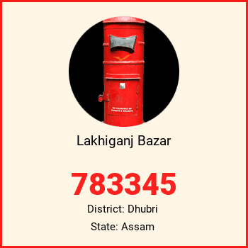 Lakhiganj Bazar pin code, district Dhubri in Assam