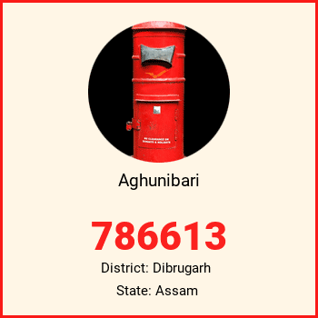 Aghunibari pin code, district Dibrugarh in Assam
