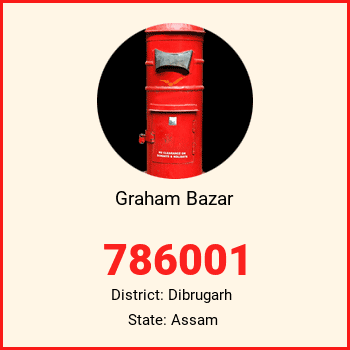 Graham Bazar pin code, district Dibrugarh in Assam