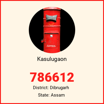 Kasulugaon pin code, district Dibrugarh in Assam