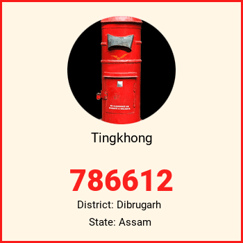 Tingkhong pin code, district Dibrugarh in Assam