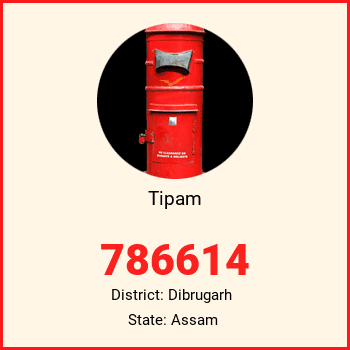 Tipam pin code, district Dibrugarh in Assam