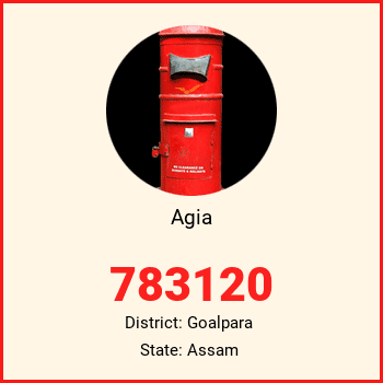 Agia pin code, district Goalpara in Assam