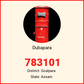 Dubapara pin code, district Goalpara in Assam