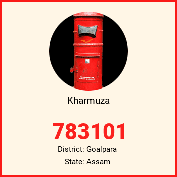 Kharmuza pin code, district Goalpara in Assam