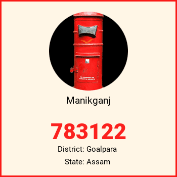 Manikganj pin code, district Goalpara in Assam