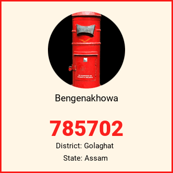 Bengenakhowa pin code, district Golaghat in Assam