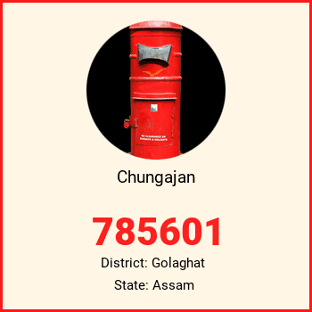 Chungajan pin code, district Golaghat in Assam