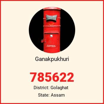 Ganakpukhuri pin code, district Golaghat in Assam