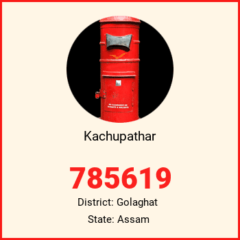 Kachupathar pin code, district Golaghat in Assam