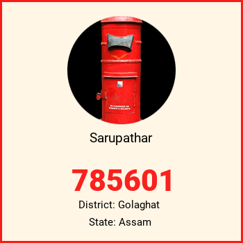 Sarupathar pin code, district Golaghat in Assam