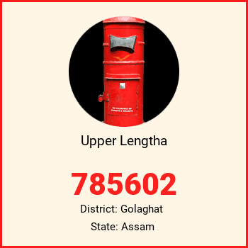Upper Lengtha pin code, district Golaghat in Assam