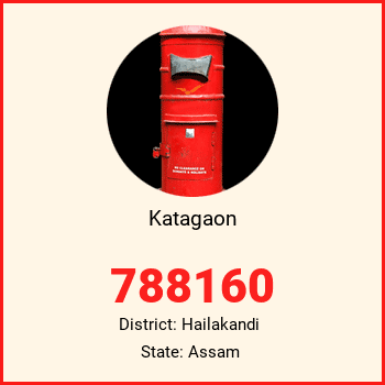 Katagaon pin code, district Hailakandi in Assam