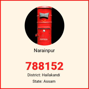 Narainpur pin code, district Hailakandi in Assam