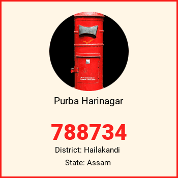 Purba Harinagar pin code, district Hailakandi in Assam