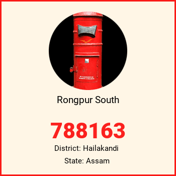Rongpur South pin code, district Hailakandi in Assam