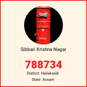 Sibbari Krishna Nagar pin code, district Hailakandi in Assam