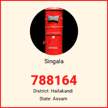 Singala pin code, district Hailakandi in Assam