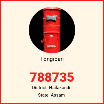 Tongibari pin code, district Hailakandi in Assam